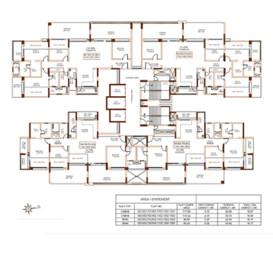 Typical Floor Plan bhk